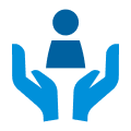 Icon Volunteer blue